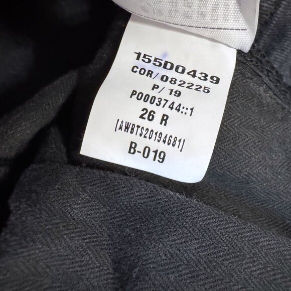 ABERCROMBIE & FITCH Black Ultra High Rise Super Skinny Ankle Jeans Size 26 / 2 - Picture 5 of 8